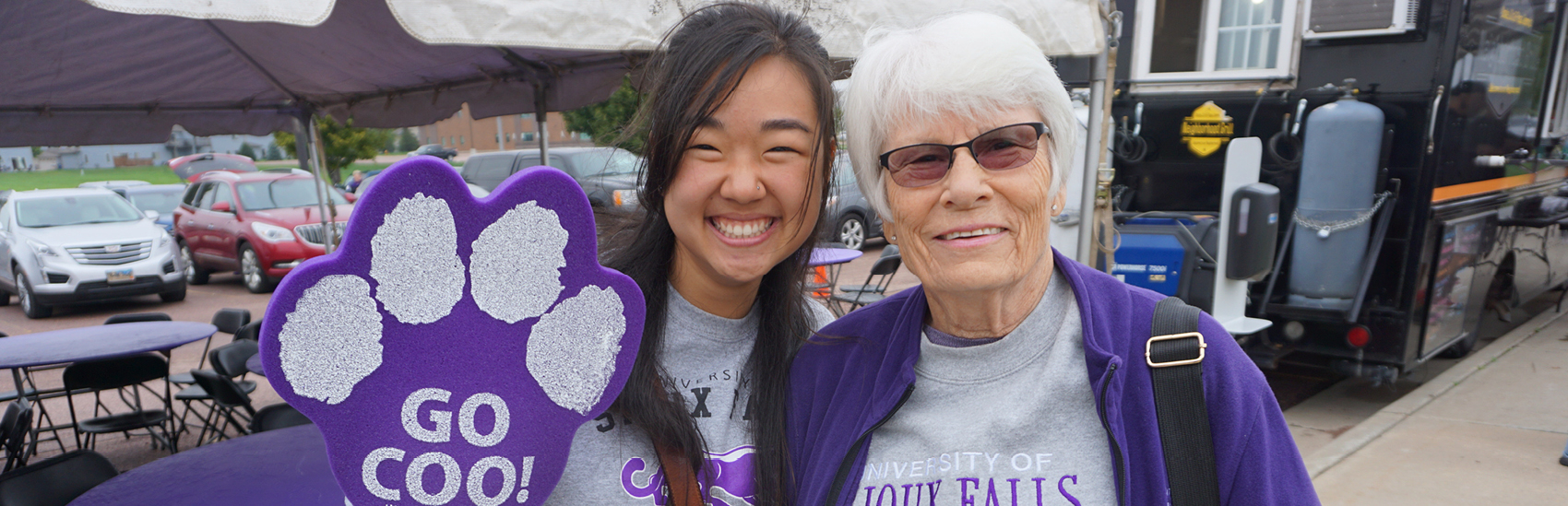 student and grandma